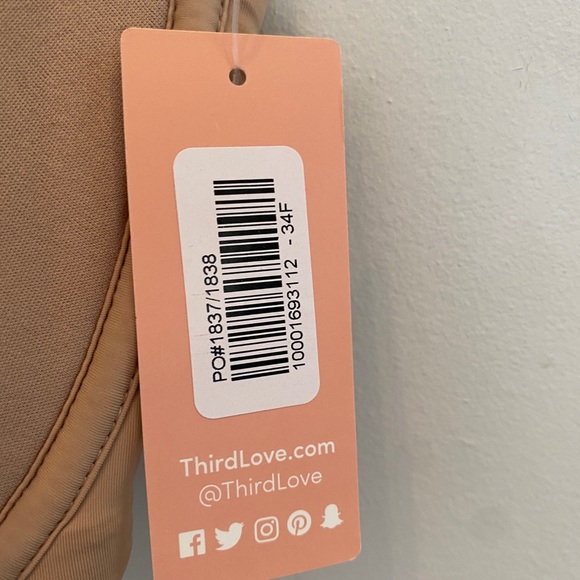 Thirdlove 24/7 Classic T-Shirt Bra in Taupe - Picture 6 of 9